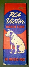 Vintage RCA Victor 7C5 LT Vacuum Radio Tube Nipper The Dog Graphics NOS U114 - $19.99