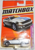 Matchbox 2011 "2007 Ford Shelby GT500 Sport Cars #7 of 100 Mint Car Sealed Card - $3.50