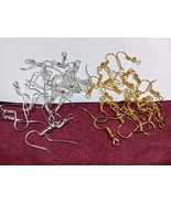 FANCY EARNING HOOK JEWELRY MAKING STUFF KUNDAN JEWELRY SET - €15,23 EUR