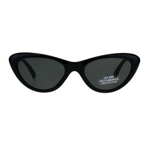 Low Soft Cateye Sunglasses Womens Vintage Retro Fashion Shades UV 400 - £14.86 GBP