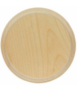 1 Natural Wood Circle Plaque 5&quot; diameter x 3/4&quot; Unfinished rOund circula... - $464.11 MXN
