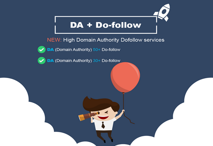 DA 50+, 30+ All are Do-follow backlinks - $9.89