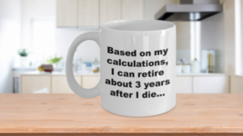 Funny Retire Mug Gift For Coworker Dad Granddad Husband Father&#39;s Day Coffee Cup - £15.19 GBP