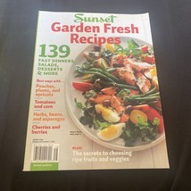 October 2011 Sunset Magazine Garden Fresh Recipes Salmon Nicoise Salad - £6.28 GBP