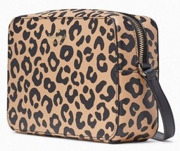 Kate Spade Harper Leopard Crossbody K9278 Cheetah Leopardo NWT $279 Retail - £87.46 GBP