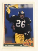 Rod Woodson 1991 Upper Deck #473 Pittsburgh Steelers NFL Football Card - £0.93 GBP