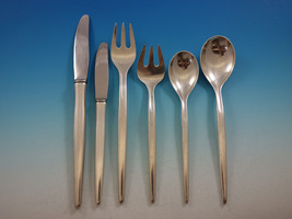 Tulip by Michelsen Sterling Silver Flatware Set for 12 Service 76 Pieces Modern - £5,706.57 GBP