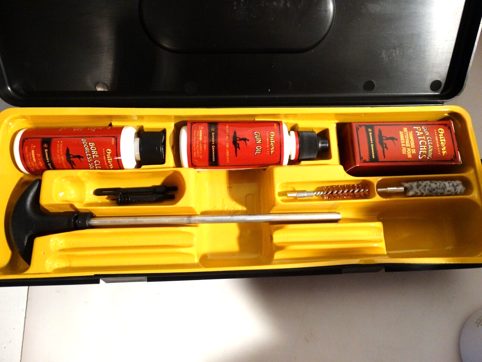 Outers Pistol Cleaning Kit For .357, .380,.38 Calibers/9mm 8-piece for G... - $6.93