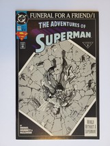 ($5 Minimum Order) The Adventures Of Superman #498 Vf 2ND Printing BX2431 - £2.04 GBP