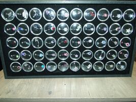 BELLY BUTTON piercing jewelry mix lot OF 50 PEICES  HIGH QUALITY W/ CASE... - $150.00