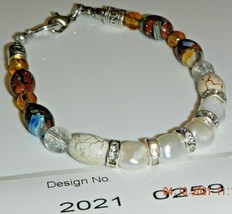 Pearl Gemstone Bracelet-Facilitate-wisdom through experience #21020259 - £7.34 GBP