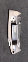 Stainless steel jaguar folding pocket knife - $9.49