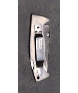 Stainless steel jaguar folding pocket knife - £7.46 GBP