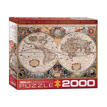Eurographics Antique World Map Puzzle (2000-Piece)  - $93.00