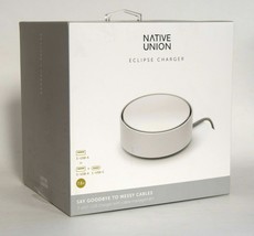 NEW Native Union Eclipse 3 Port USB-C Galaxy Charger Touch Sensor &amp; Light WHITE - £7.39 GBP