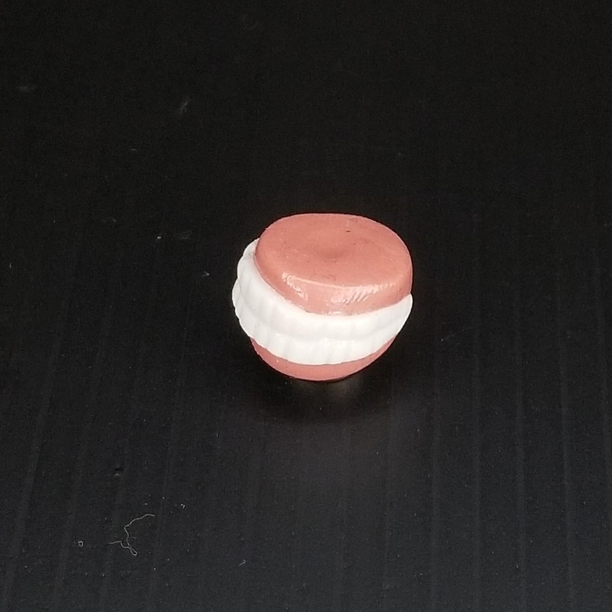 Handmade Clay Teeth Magnet - $2.00