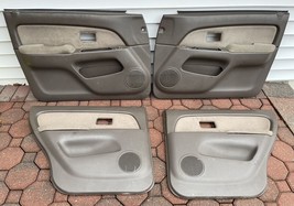 1996-2002 Toyota 4Runner Front &amp; Rear Interior Door Panel Trim Set - Tan... - £324.14 GBP