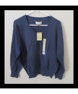 Sonoma Blue Ladies Sweater V Neck Size XL NWT - $20.29 CAD