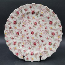 One Vintage Copeland Spode Rosebud Chintz Dinner Plate 10.25&quot; Multiple A... - $11.87