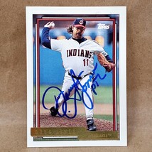 1992 Topps Gold #461 DOUG JONES Autographed Signed Card CLEVELAND INDIANS - $5.95