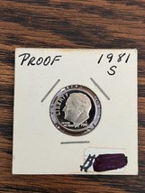 1981-S Roosevelt Dime-Choice Gem Proof - £1.17 GBP