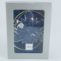 Vintage Mikasa Joyous Collection Crystal Snowflake Christmas Ornament 3.... - $19.55