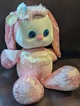 PJ Sparkles Sparklins Pink Bunny Rabbit Plush Doll Mattel Vintage Stars ... - $80.00