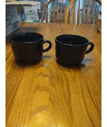 Set Of 2 Black Royal Norfolk Soup/Cocoa/Coffee Mugs-Brand New-SHIPS N 24... - £23.52 GBP