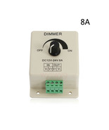 DC12V-24V 8A LED Light Dimmer Brightness &amp; Ribbon Adjustable Bright Cont... - £12.02 GBP