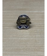 Wells Fargo Stagecoach 10K Gold Diamond &amp; Sapphire Employee Pin - €326,70 EUR