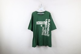 Vtg 90s Starter Mens XL Distressed Spell Out Michigan State University T-Shirt - $44.50