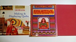 Quilt Making And Needle Crafts Lot Of 3 Country Living American Heritage... - £8.82 GBP