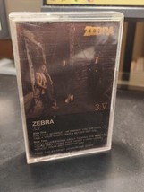 Zebra 3.V Cassette tape 1986 warner bros cass aor new orleans hard rock ... - $5.69