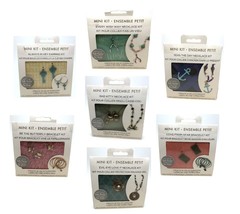 Jewelry Craft DIY Mini Kits Bracelet Kits, Necklace Kits &amp; Earring Kits - £5.18 GBP