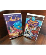 Disney&#39;s Aladdin + King of Thieves VHS (RARE)  Free Box Shipping with Tr... - $107.09 CAD