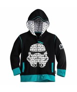 Disney Store Star Wars Stormtrooper Hoodie Sweatshirt Sz 9/10 - £26.82 GBP