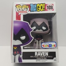 Funko Pop #108 Teen Titans Go! Raven Toys R Us Exclusive - £16.78 GBP