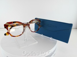 Plm Plein Les Mirettes Creation Hybrid Xvi (461) Red STRIPE48-23 Eyeglass Frames - £149.45 GBP
