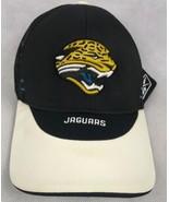  Jacksonville Jaguars Cap Hat Black Stretch Band 1 Size  - $152.29 MXN