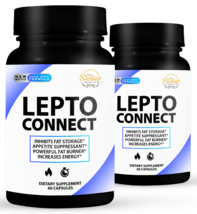 2 Pack Lepto Connect, aumenta la energía y suprime el apetito-60 Cápsula... - £56.83 GBP