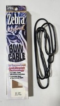 Zebra Hybrid Bow Cable 33-3/8&quot; BLK/BLK Journey - £15.00 GBP