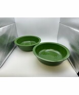 Pair of Vintage Homer Laughlin Fiestaware FIESTA FOREST GREEN Nappy Bowls - €60,57 EUR Pair of Vintage Homer Laughlin Fiestaware FIESTA FOREST GREEN Nappy Bowls - €60,57 EUR
