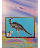 1993 Topps Jurassic Park Trading Card | Parasaurolophus #83 - $1.35 CAD
