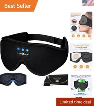 Wireless Music Sleep Headband - 3D Eye Mask Perfect for Deep Sleep Anywhere - $40.50