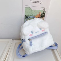 Japanese Sanrio  Kawaii Cnnamoroll Plush Bag Cute Girl Heart Backpack Ugly Cute  - $135.90