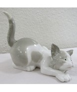 1982 Lladro Animals-Domestic Porcelain 5112 Attentive Cat without Box - $1,477.86 MXN