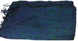 Fair Trade Tibetan Yak Wool Woollen Shawl/Blanket 1.8M x 0.8M - £21.66 GBP