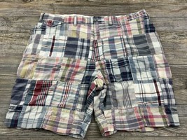 Vintage POLO RALPH LAUREN Shorts Madras plaid Men’s Size 38 Patchwork Pr... - $24.75