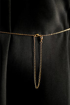Gold Butterfly Decor Tassel Plate Alloy Layered Waist Chain - $101.82 MXN