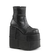 FINAL SALE STA201/BVL DEMONIA Men 7&quot; Platform Goth Black Gogo Ankle Boot... - $1,305.50 MXN